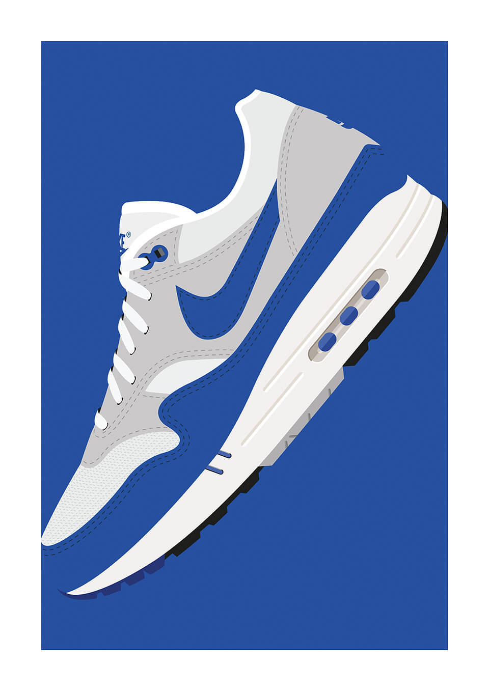 Blue Classic Air Max 1