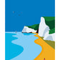 White Cliffs around Durdle Door